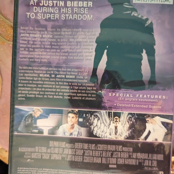 Justin Bieber Believe Movie new in package - Picture 2 of 3